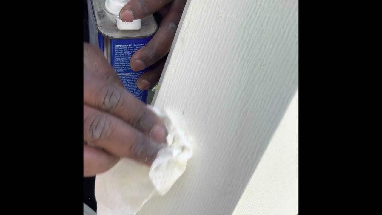 How to remove spray foam YouTube