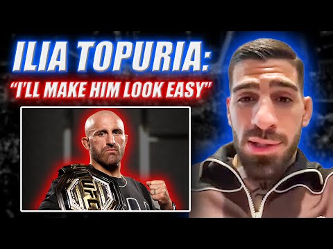 Ilia Topuria says he'll make Alexander Volkanovski "look easy"