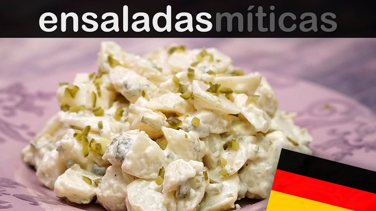 KARTOFFELSALAT (ENSALADA ALEMANA DE PATATAS) | Las ensaladas más famosas del mundo