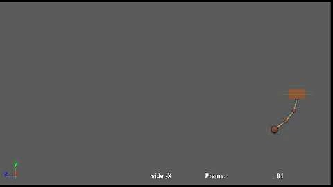 Pendulum Swing 3D Animation