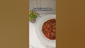 sambal udang rebon #rebon #udangrebon