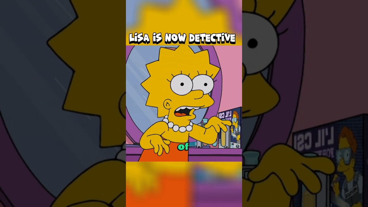 Lisa is now detective || The Simpsons || #thesimpsons #simpsons #shots