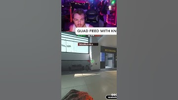 QUAD FEED WITH A KNIFE !! | #callofduty #cod #mw3 #quad #knife #shorts #twitch #live #subscribe