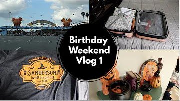 How I Pack My Suitcase | My Birthday Trip to Disney World | Vlog Part 1