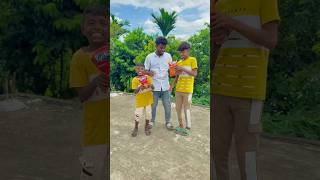 Raju & Tofazzal Got Chips from Their Brother! 😂🍟 #shorts #rajurvideo #funny #viral