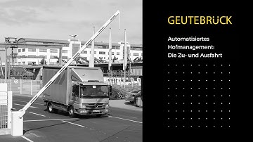Geutebrück Automatisiertes Hofmanagement 1: Die Zu- und Ausfahrt | DE