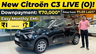 🚘 Chance to take home the new 2026 Citroën C3X Live Optional with just a ₹70,000 down payment! 🔥