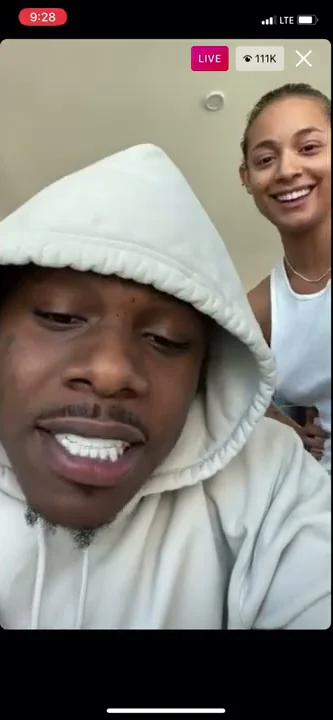Dababy fights with his baby’s mom on ig live….