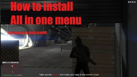 How to install  All In One Menu | Jobs & Heists
