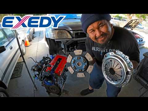 Rd1 Crv B16a2 Turbo Swap With Ac / Ps | Exedy Stage 2 Clutch Upgrade