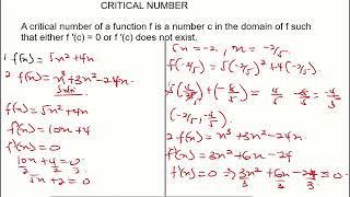 Critical Numbers (Critical Points) II The Complete Guide (Calculus 2 Foundations #3)