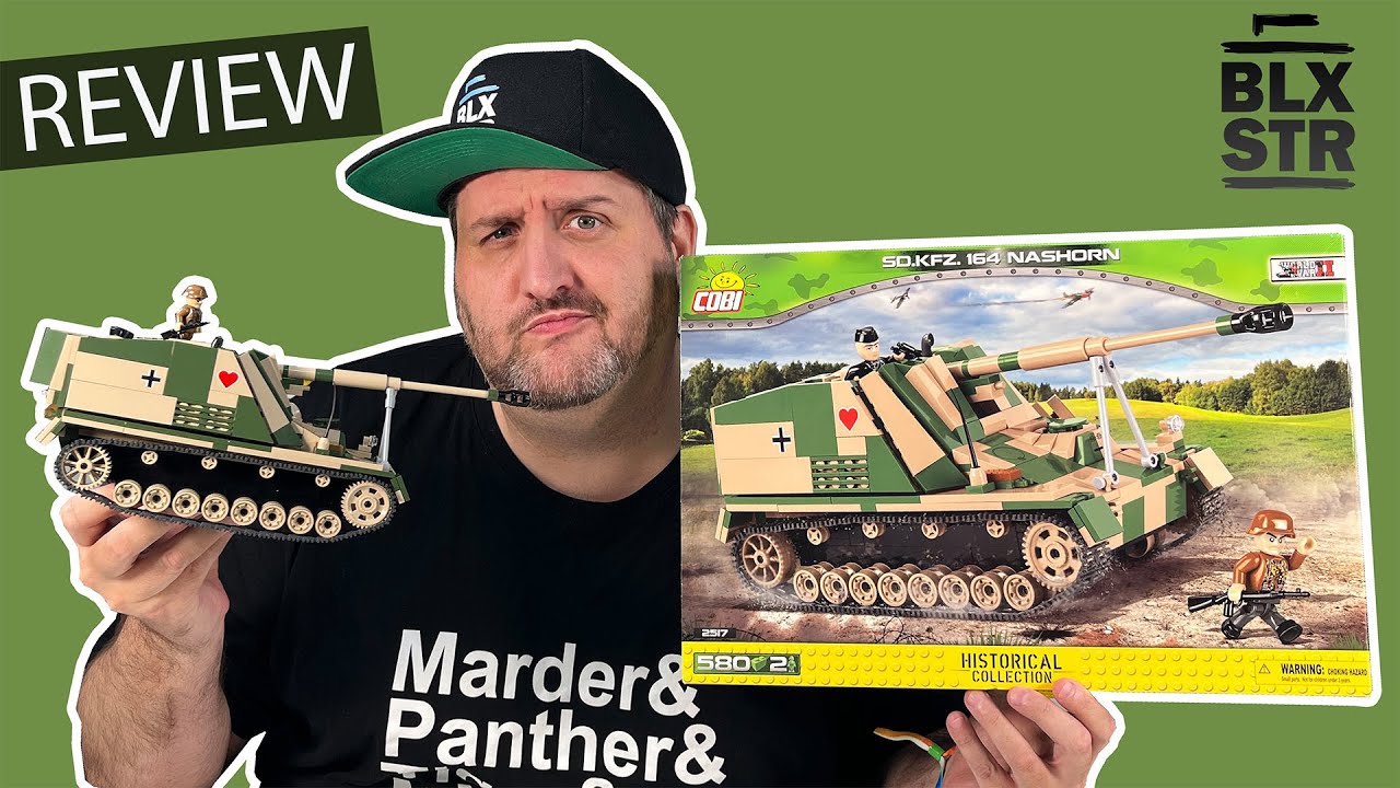 COBI-2517 Sd.Kfz. 164 PANZERJÄGER NASHORN – Nostalgie oder überholt?