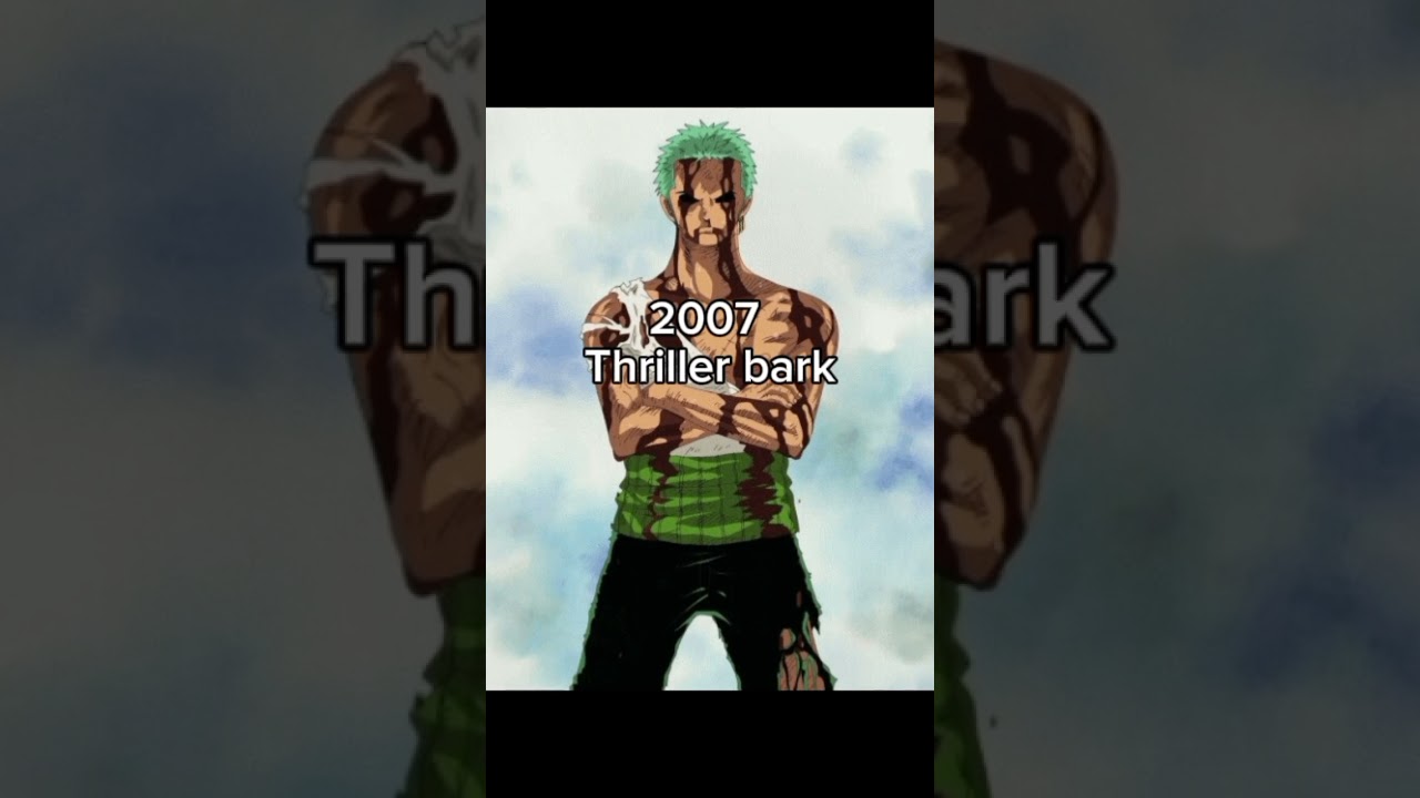 Evolution of King of hell Zoro