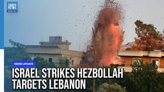 Israel Strikes Hezbollah Targets After Drone Incursions from Lebanon Reported | Dawn News English