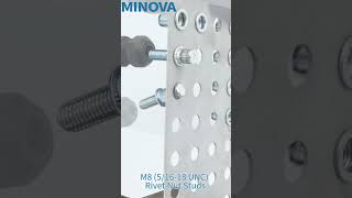 MINOVA Rivet Tool. (M8 (5/16-18 UNC) Rivet Nut Studs) #rivet #minovatool #relaxing #tools