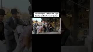 The Passengers On The FlyDubai Flight Beating Up The Terrorist Hijacker #shorts #viral #fyp # #funny