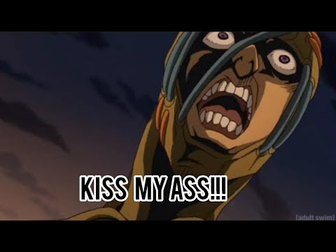 Secco : " Kiss My Ass!! " : Jojo's Bizzare Adventure: English Dub - YouTube