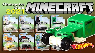 Hot Wheels Minecraft Character Car Series 2021.