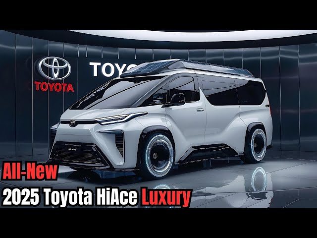 The All-New 2025 Toyota HiAce Van Unveiled! - FIRST LOOK
