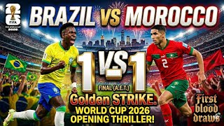 Vinícius Jr Vs Hakimi Brazil Vs Morocco Wc Showdown