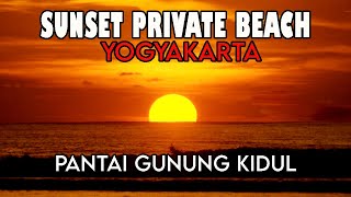 SUNSET TERBAIK DI YOGYAKARTA | SUNSET PANTAI NGITUN