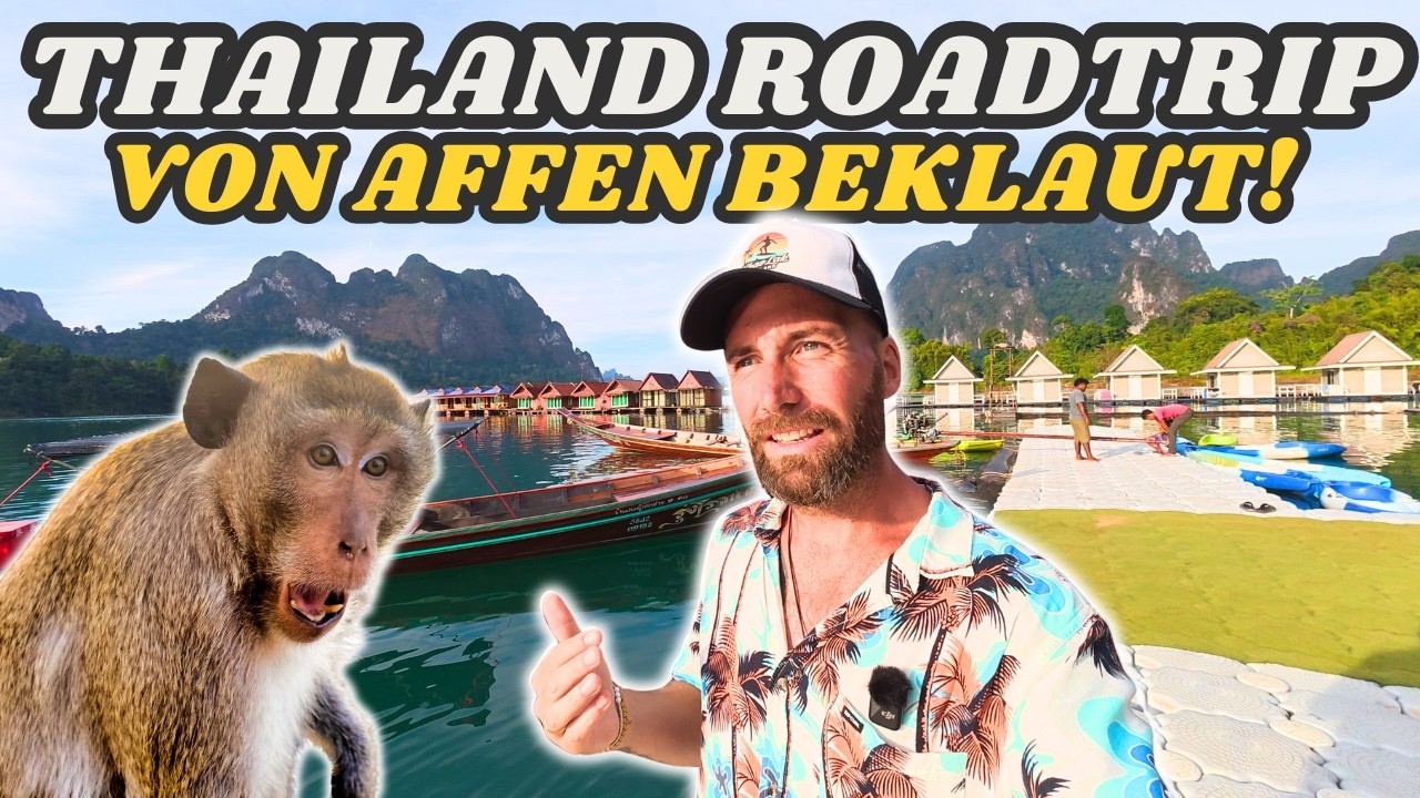 Thailand Roadtrip: Phang Nga Bay • Khao Sok • von Affen beklaut 🐒