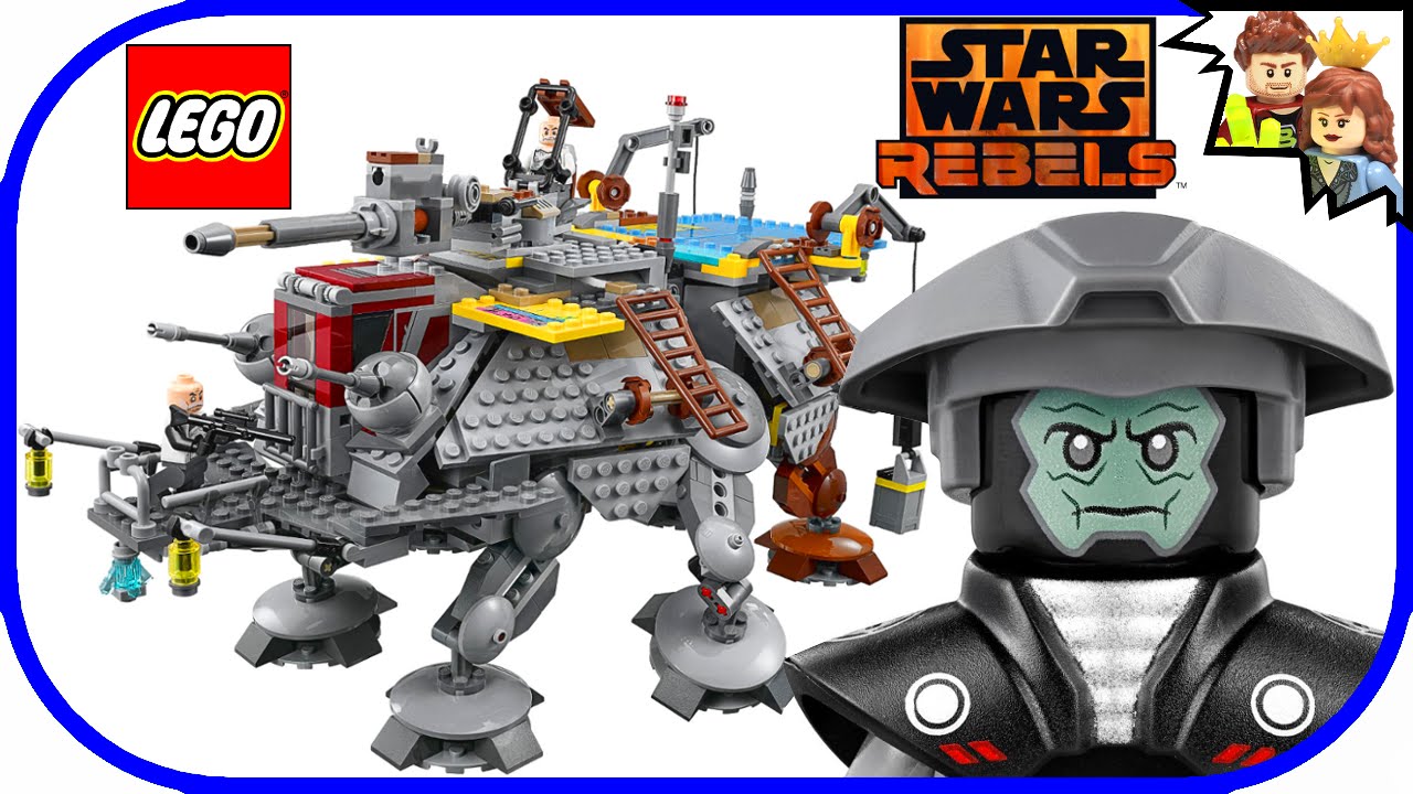 LEGO Star Wars Rebels Captain Rex's AT-TE 75157 Review