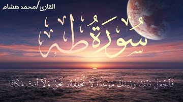 سورة طه للشيخ محمد هشام |surah taha  mohamed hesham |كاملة مكتوبة |تلاوة خاشعة |QURAN