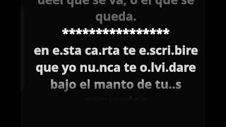 Ney Nilo La Tristeza De Mi Carta Karaoke Original