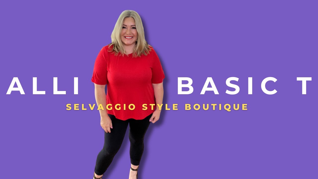 Lularoe Basic T meet ALLI LuLaRoe YouTube