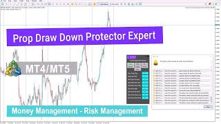 ✨Prop Draw Down Protector Expert in MetaTrader 5/4 - Download-TFLab