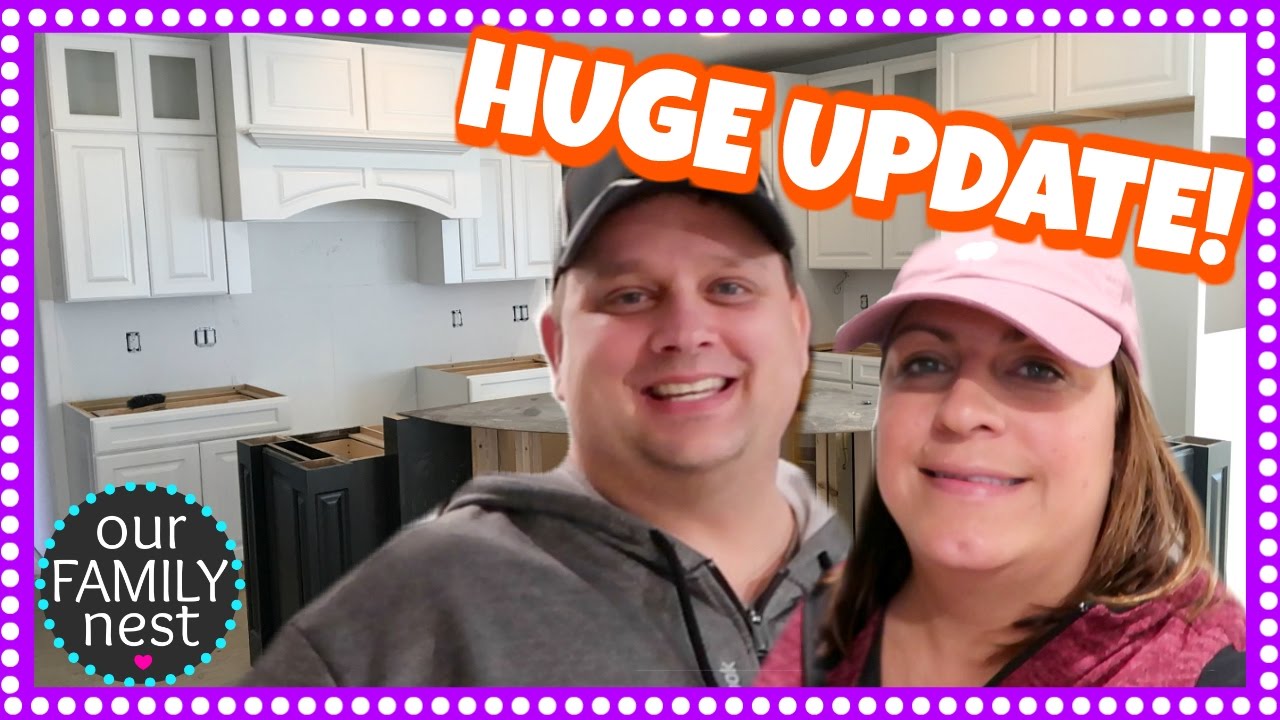 EXCITING HOUSE UPDATE! KITCHEN CABINETS & BATHROOM TILE