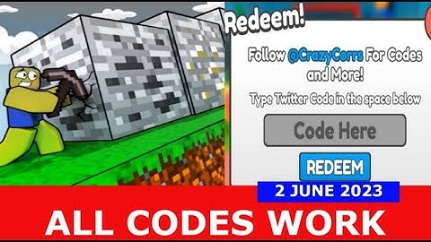 *ALL CODES WORK* [CAVES] Rock Mine Simulator ROBLOX | June 2, 2023
