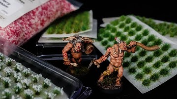 👍👎Static Grass Tufts & Foliage from Huge Miniatures - REVIEW