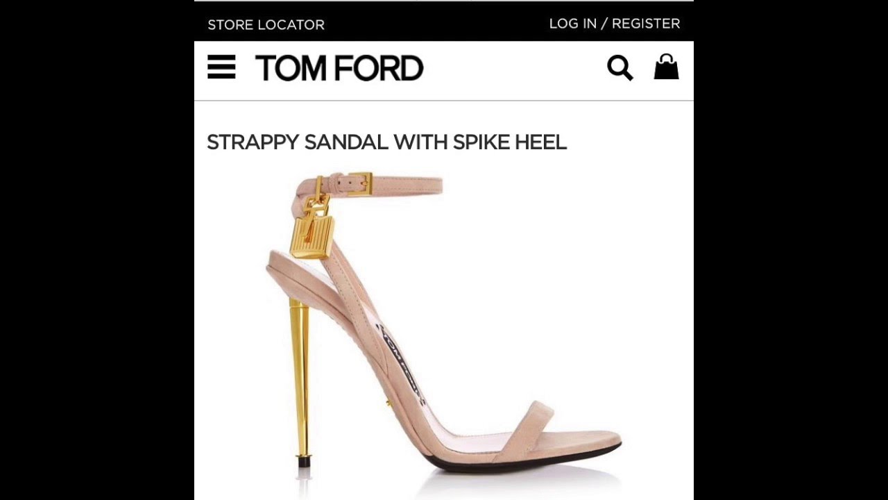 tom ford strappy heels