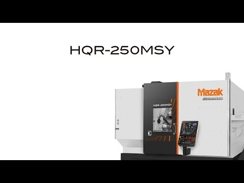 HQR-250 MSY : 高性能2タレット2スピンドルCNC旋盤 - YouTube