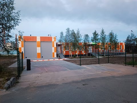 Новая подстанция скорой помощи в поселке Пангоды.