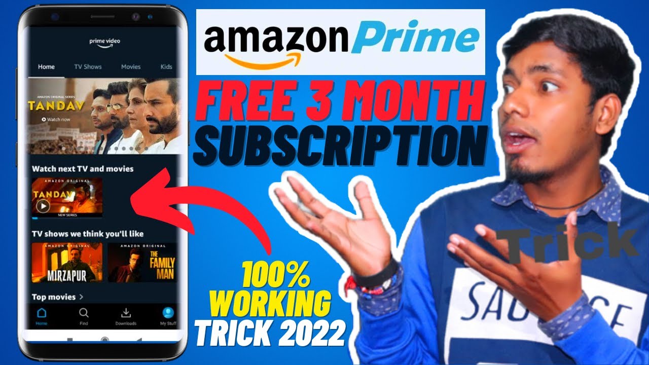 amazon-prime-subscription-free-for-3-months-2022-in-hindi-free