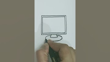 Television 📺 drawing.