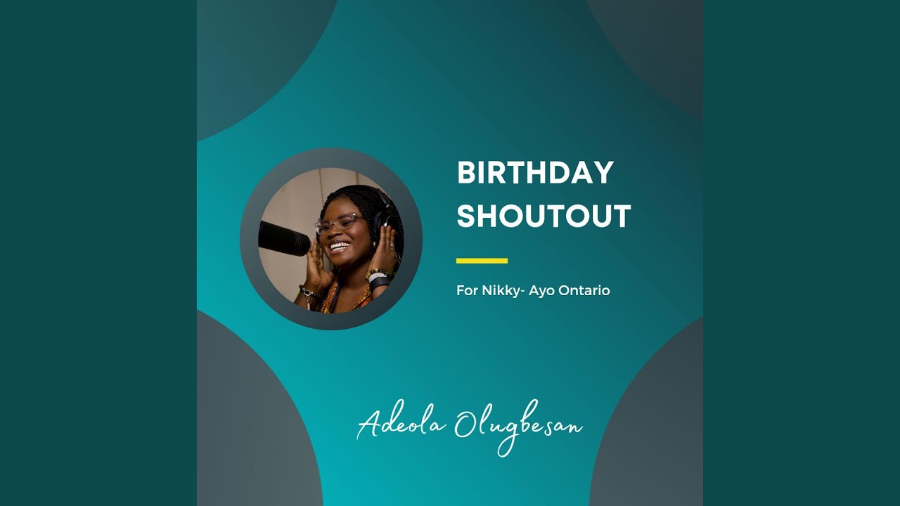 Download Birthday shoutout (Tungba) nikky