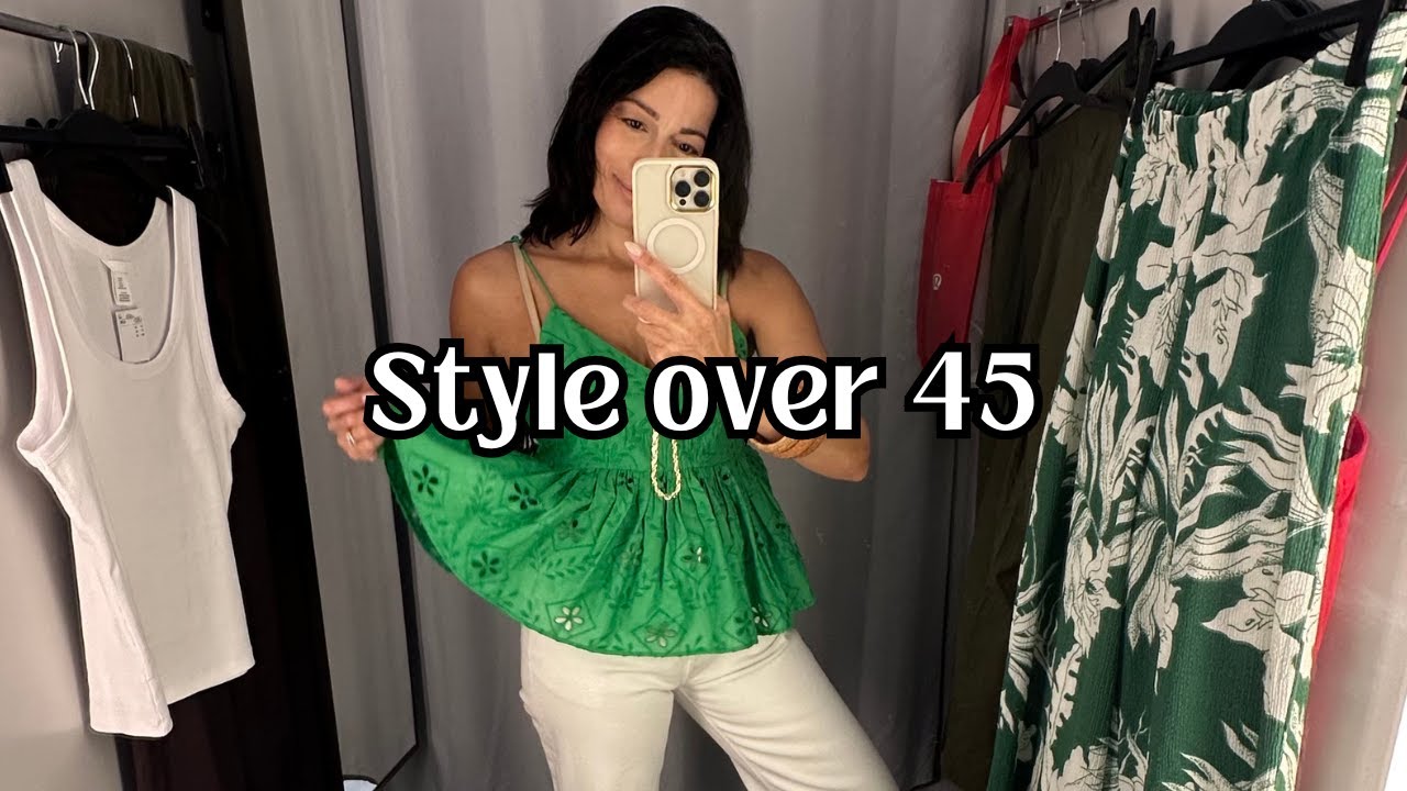 Chic Style over 45 | H&M Finds & Midlife Fashion Vlog