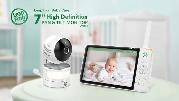 LEAPFROG LF920HD 7 Video Baby Monitor - White