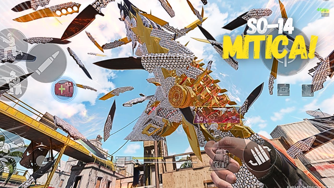 ESSA ARMA É MUITO FORTE🔥 SO-14 MITICA - COD: MOBILE BATTLE ROYALE