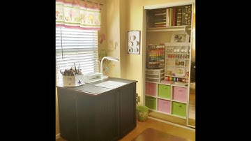 My Craft Room Featuring The Original ScrapBox (Mini)