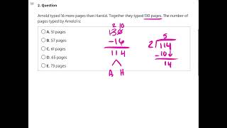 Math Simulation Solution 1