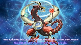 Top Tier Odd-Eyes !! Odd-Eyes Pendulum Dragon of the Four Heavenly Dragons DECK NEW CARD - YUGIOH