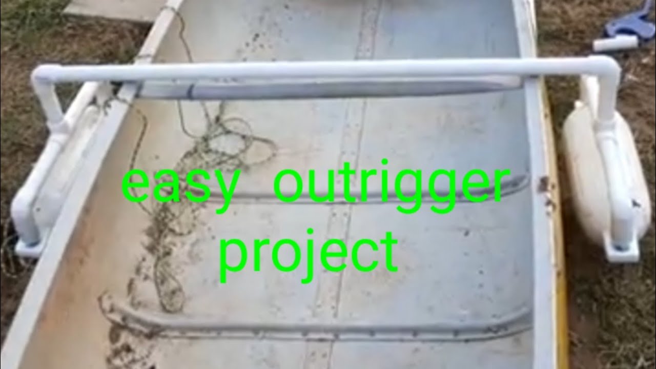 canoe  outrigger setup