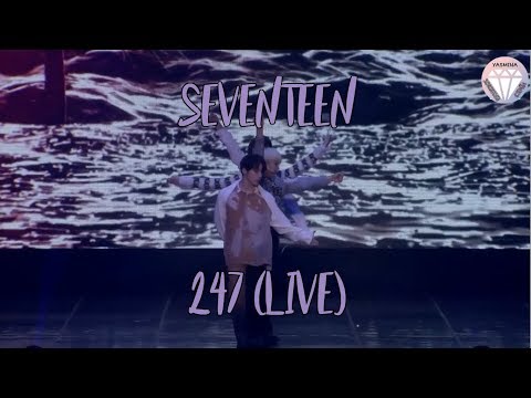 SEVENTEEN - 247 Live sub español + hangul + rom [LYRICS]