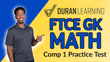 FTCE GK Math Comp 1 Practice Test Questions