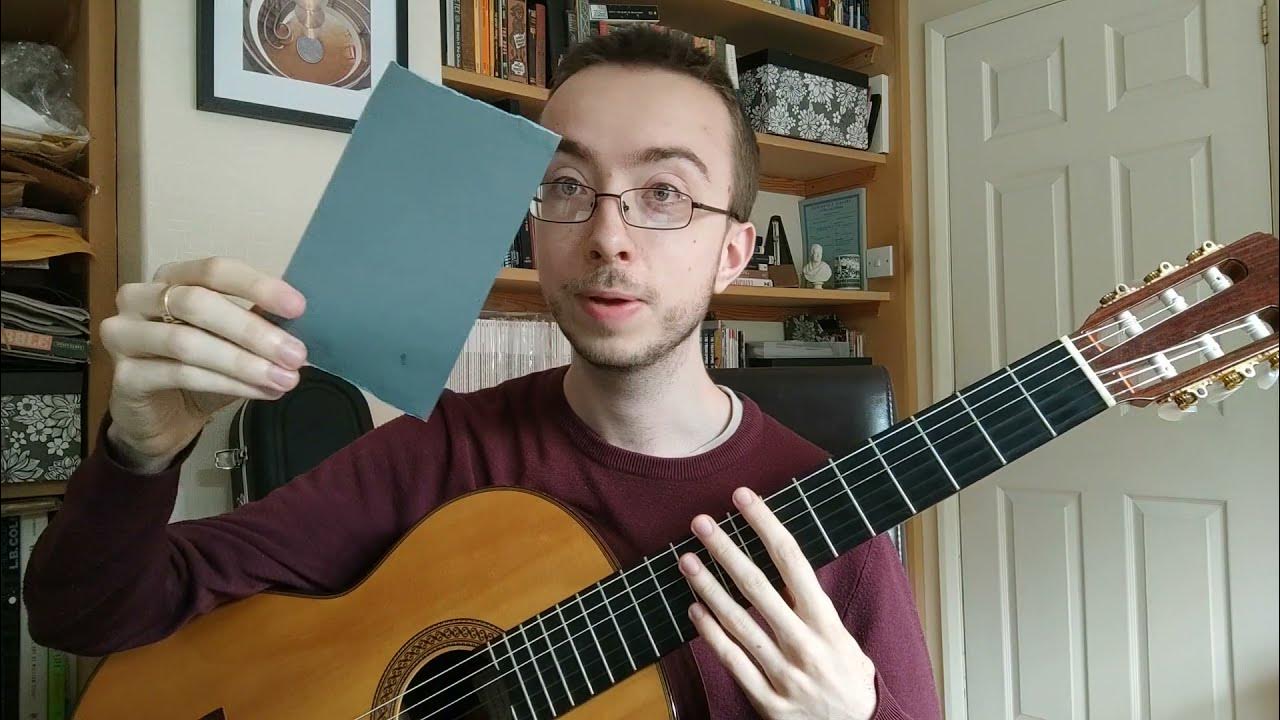 Playing Classical Guitar Without Nails A Brief History YouTube